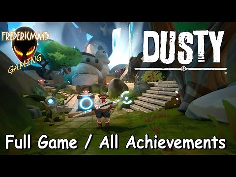 DUSTY Full Game Walkthrough / All Achievements [Free Game on Steam] (Puzzle Adventure Game)