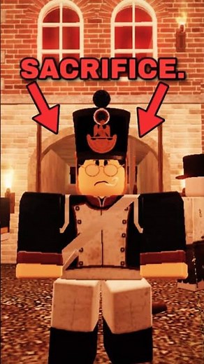 The Sad Story Of HOUGOUMONT In Guts And Blackpowder #roblox #gutsandblackpowder #shorts