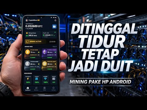 Mining Bitcoin di HP Terbukti Membayar! Aplikasi Penghasil Uang 2026