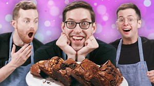 584K views · 9.3K reactions | Let's bake! Enjoy another chaos and joy filled episode of Without A Recipe! Who's special brownies do you think will be the biggest hit with the judges? Get tickets to the Virtual World Premiere of Behind The Try today on https://tryguys.com/movie | The Try Guys | Facebook