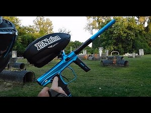 New 2017 Shocker XLS paintball gun from SP - first shooting video