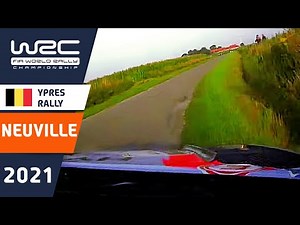 Renties Ypres Rally Belgium 2021: FASTEST in SHAKEDOWN : Thierry Neuville Onboard
