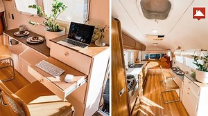 Like what you've seen? You can learn more about this Airstream Argosy tiny house camper here: https://tinyhouselistings.com/listings/1977-restored-airstream-argosy-with-modern-vintage-aesthetic-camper "First of all, the THOW is an Argosy which is a cousin of the Airstream developed by Airstream then-president Chuck Manchester as a medium-priced trailer. They shared the aerodynamic aluminum structural design of the Airstream and featured an identical axle. This 1977 restored model was updated and