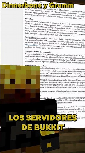 History of #minecraft servers
