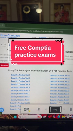 Comptia Sec Study Tips and Free Practice Exams