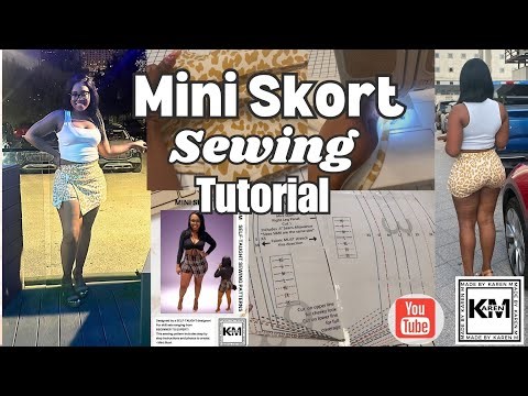 Mini Skort Sewing Tutorial!!!