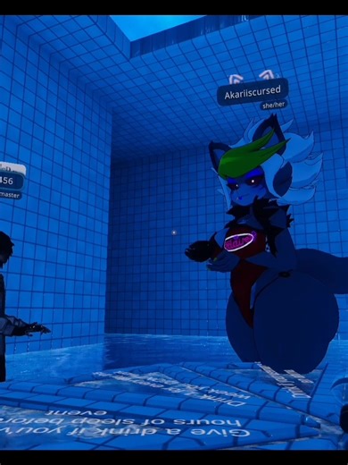 Was hopping avatar worlds when we came across this 19 yr old girl trying to rizz up a 14 yr old. So we pulled her to the back of the lobby to talk to her. PART 3 #Vrchat #grooming #underage #wtf #someonehelp