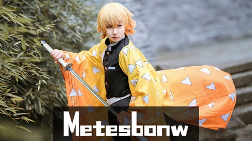 Watch Zenitsu Cosplay Costume Men's Zenitsu Agatsuma Kimono on Amazon Live