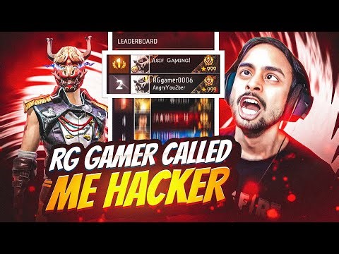 Angry YouTuber 🤬 Called Me Hacker & Reported Me After Losing The Game On Live 😱 Garena Free Fire