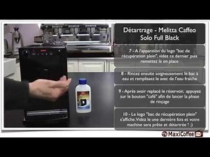 Melitta Caffeo Solo Full Black | Les Tutos MaxiCoffee