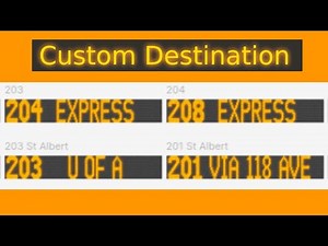 Design Destination Sign Roblox Studio Bus Tutorial #3