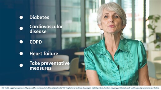 Living with a chronic condition like Diabetes, Cardiovascular disease, or COPD? It can feel overwhelming, but you don't have to face it alone. Introducing The COACH Program - our telephone health coaching program aims to help members with chronic conditions improve risk factors and achieve better health. If you’d like to find out more about The COACH Program, visit https://www.hbf.com.au/benefits/health-support-programs/the-coach-program #diabetessupport #COACHprogram #healthsupportprograms #chr
