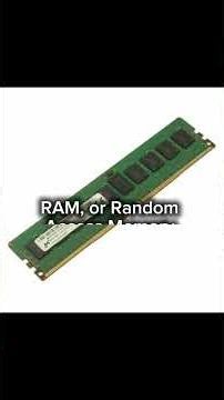 Computer parts explained