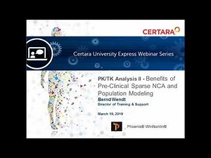 Certara University: PKTK Analysis Part 2