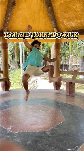 Karate Tornado Kick Tutorial | Step by StepBeginner Guide | Safe Training Method #karatetutorial