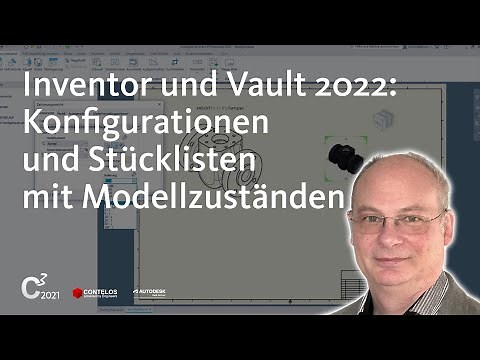 Autodesk Inventor und Vault 2022: Konfigurationen und Stücklisten mit Modellzuständen