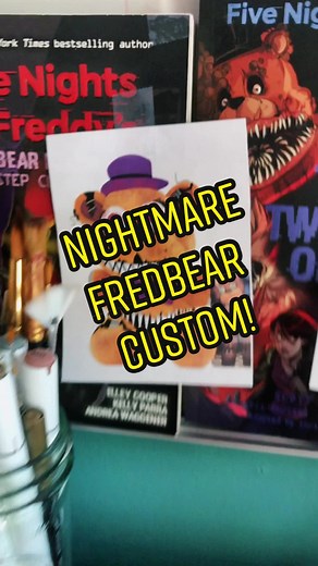 DIY Plush Tutorial: Nightmare Fredbear from FNAF 4
