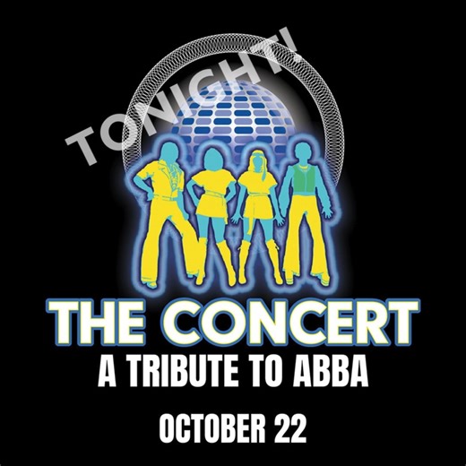 Tonight's ATC The Concert: A Tribute to ABBA will have you yelling Gimme! Gimme! Gimme! Limited tickets remaining, Does Your Mother Know? 🎟️ watervillecreates.org/shows/abba-tribute/ #ABBA #ABBATribute #LiveConcert #TributeBand #WatervilleOperaHouse #MaineEvents #LiveMusic #ConcertNight #MammaMia | Waterville Opera House