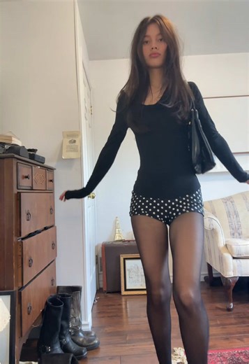 Micro Shorts and Stockings: Perfect Outfit Inspiration