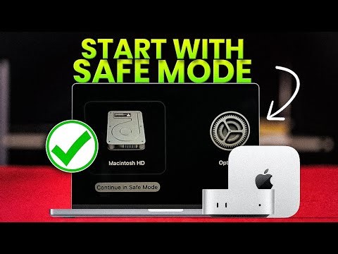 How And Why To Use Safe Mode On a Mac Mini