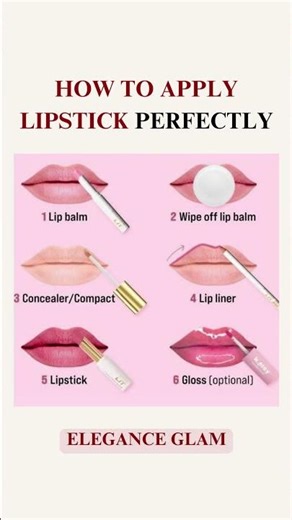 HOW TO APPLY LIPSTICK PERFECTLY