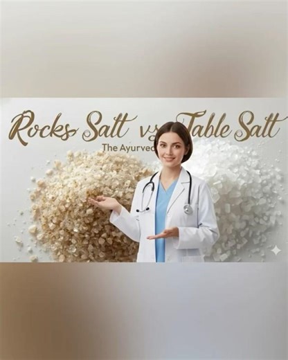 Why Rock Salt (Sendha Namak) is Better Than Table Salt | Ayurveda Secrets Explained