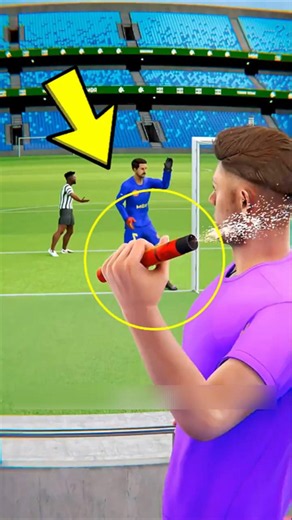 A Burning Flare Started This Shocking Football Incident 🤯