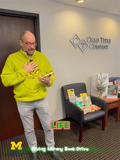 📚Our team is excited to support Mott Children’s Hospital this year through their Giving Library program. Books brought so much comfort and joy to one of our own families during a long hospital stay, and we know just how meaningful something as simple as a story can be to a child. 📚❤️ We’re inviting our friends, clients, and community to join us by donating a new children’s book at any Cislo Title office across Michigan. Every book collected will be delivered to Mott to brighten the days of you
