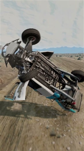 Baja truck crashes