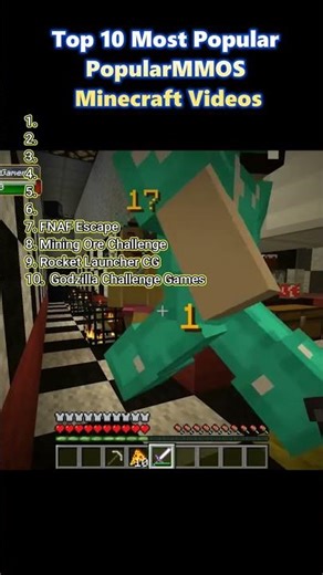 Top Ten Most Popular PopularMMOs Minecraft Videos!