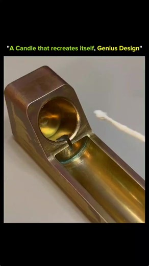 Education | Science | Facts on Instagram: "• This isn’t just a candle, it’s smart engineering disguised as simplicity. • As the candle burns, melted wax is carefully redirected back into its own mold, slowly rebuilding what’s being consumed. • The secret lies in precise heat control, gravity, and clever material shaping that prevents wasted wax. • Instead of dripping away, the wax is recycled in real time, extending the candle’s life dramatically. • This design challenges the idea that burning a