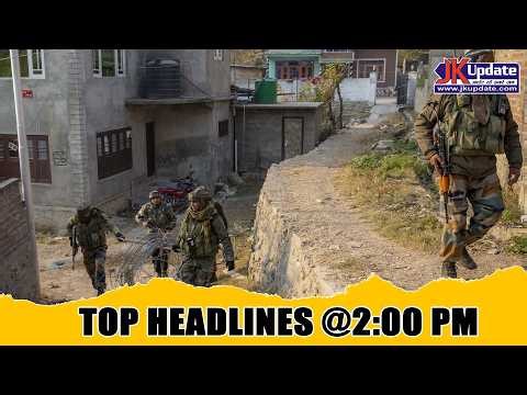 JKupdate Top Headlines @ 2 PM 010 APRIL 2026