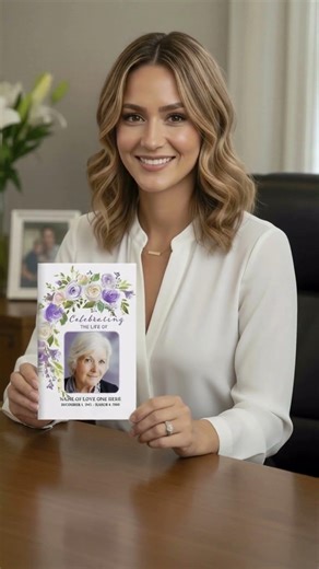 How To Edit A Funeral Program Template