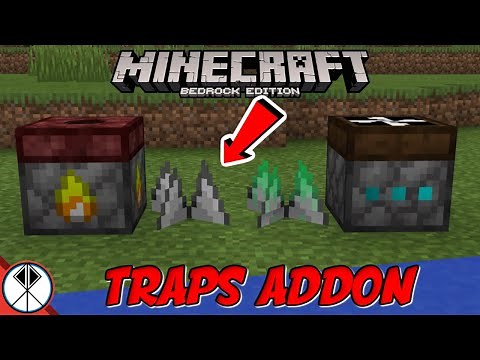 Minecraft TRAPS Addon (MCPE/Xbox/Bedrock Trolls)