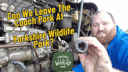 Can We Get Our Broken Bus Out of Yorkshire Wildlife Park? A Real Adventure
