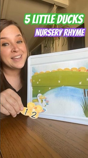 5 Little Ducks Interactive Nursery Rhyme for Kids #nurseryrhymes