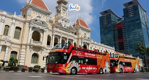 Giá vé xe buýt 2 tầng TPHCM Hop on Hop off và ưu đãi 2022 -HaloTravel