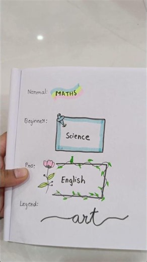 4 Ways to Write Different Subjects ✍️📚 Normal vs Beginner vs Pro vs LEGEND #shorts #writingmatters