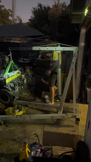 So motor out all apart machined gotta start putting it together now with td42t forged internals new clutch pistons rings sleves head full rebuild kit #300hp #td42 #rebuild #ufi23l #builtnotbought #boosted #fyp #share