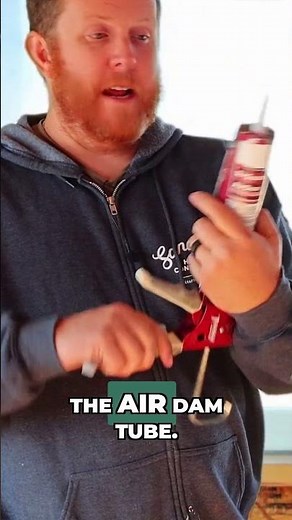 Prosoco Air Dam Sealing Windows Doors Like a Pro #shorts