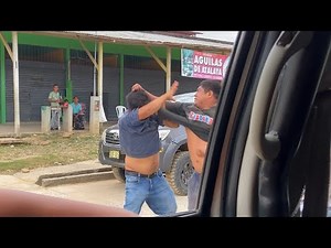 【閲覧注意】南米の路上でいきなり喧嘩が始まった