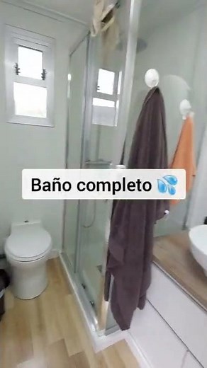 👉 Mira este TRÁILER convertido en CASA 😱 | CAMIÓN VIVIENDA [con LAVADORA, sofá y VESTIDOR 💥] #SHORT