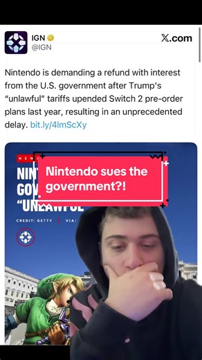 Nintendo's Lawsuit Against the US Government Explained