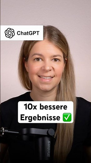 ChatGPT Hack 🔥 this is how you get 10x better results 🤫 #chatgptdeutsch #chatgpt