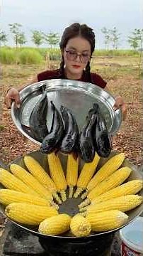 Cooking yummy wash fish with corn for braised recipe
