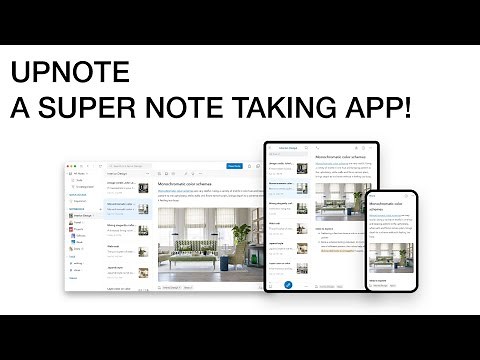 UpNote - A Super Note Taking App