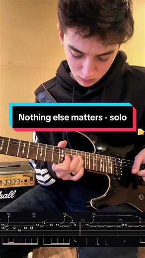 Mastering the Nothing Else Matters Guitar Solo