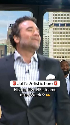 @jeffsaturday63’s top five NFL teams after Week 9 👀 | ESPN First Take