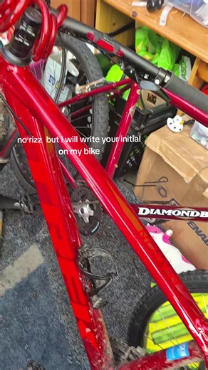 Unique Custom Bike Initials for a Personal Touch