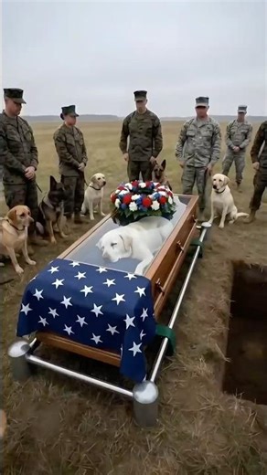 He Gave His Life on Duty… His K9 Family Saluted Him One Final Time 💔